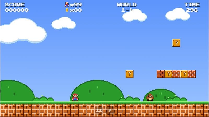 World 1-1 Green Hills