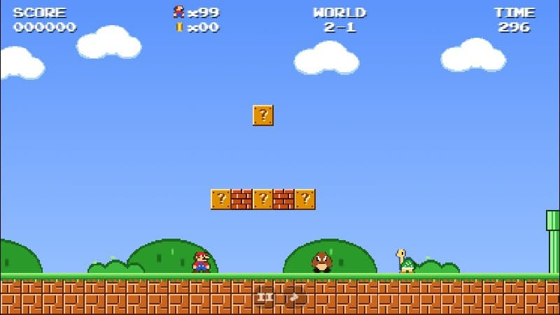 World 2-1 Mushroom Plains